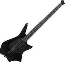 HILS Guitars HZB4 NEXT Satin Black Bass headless (Comme neuf)