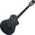 Classical Guitar with Preamp Ortega RTPSTD-SBK 4/4 Satin Black Classical Guitar with Preamp
