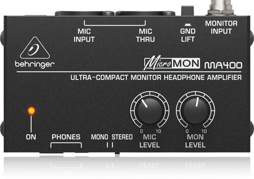 Pojačalo za slušalice Behringer MA 400 MICROMON Pojačalo za slušalice - 1