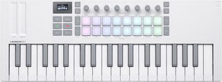 Klawiatury sterujące 32-37 klawiszy Novation Launchkey Mini 37 MK4 Klawiatury sterujące 32-37 klawiszy White
