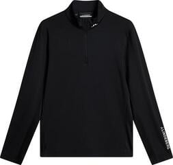 Mikina/Svetr J.Lindeberg Tour Tech Mid Layer Black