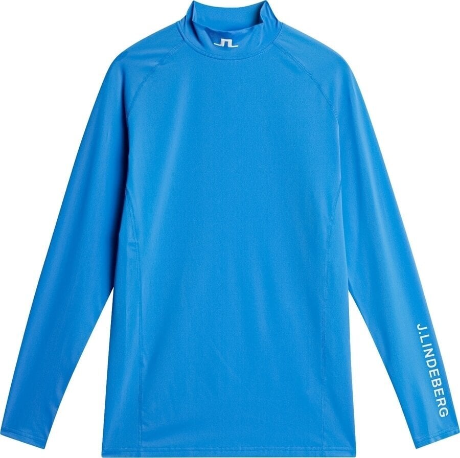 J.Lindeberg Ello Compression Top Sonic Blue M Polo košile