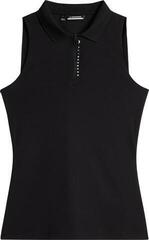 Polo košeľa J.Lindeberg Leylo Sleeveless Top Black