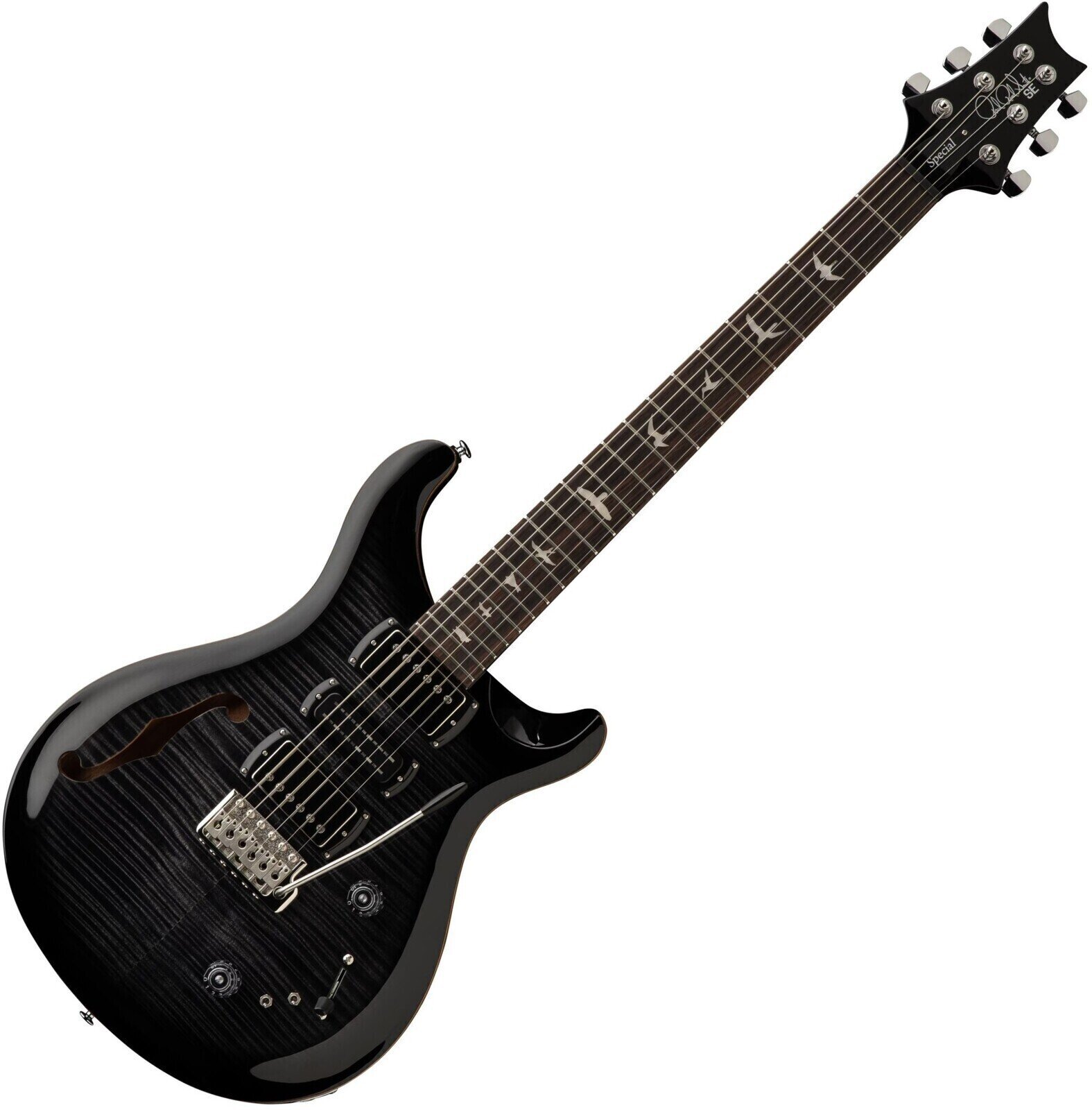 Electric guitar PRS SE Special Semi-Hollow Charcoal Burst Electric guitar