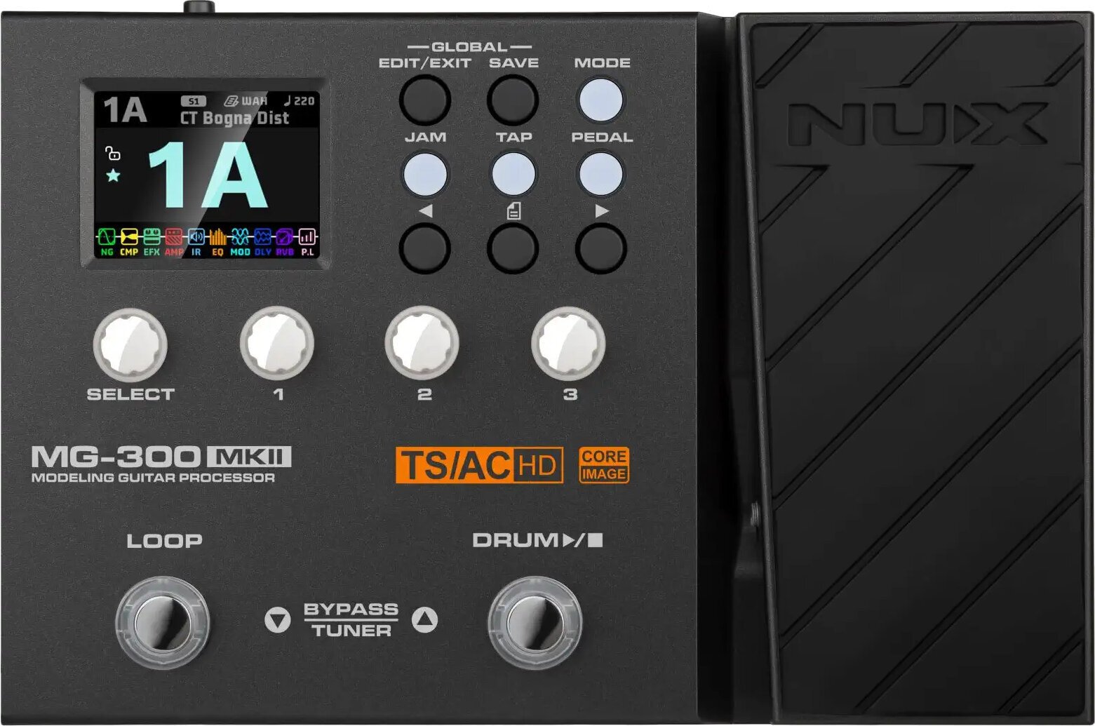 Gitarski multiefekt Nux MG-300 MKII Gitarski multiefekt