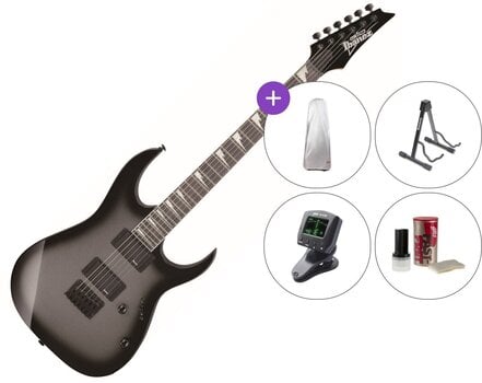 Elektrikitarr Ibanez GRG121DX SET Metallic Gray Sunburst Elektrikitarr - 1