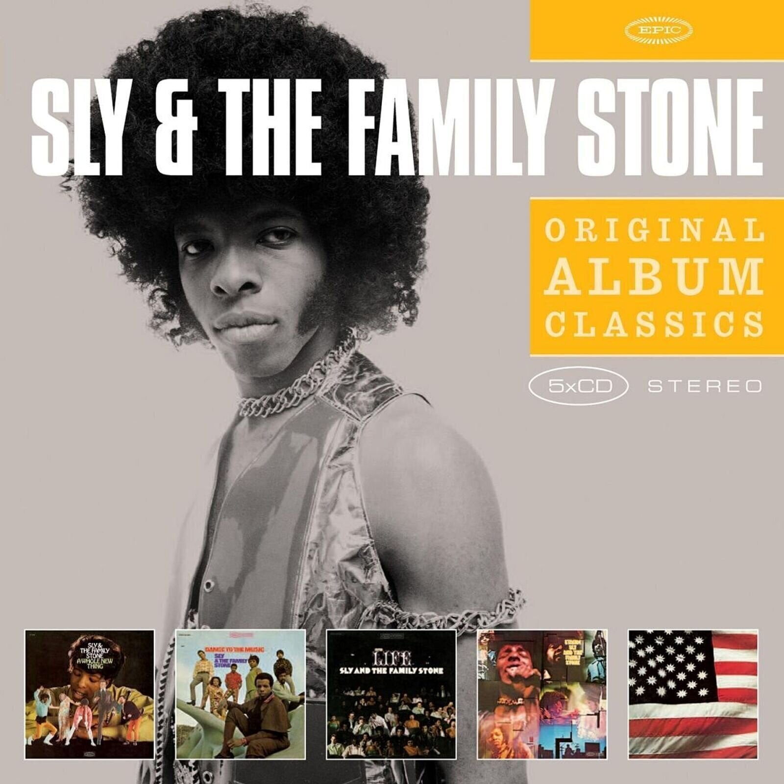 Glazbene CD Sly & The Family Stone - Original Album Classics (Reissue) (Box Set) (5 CD)