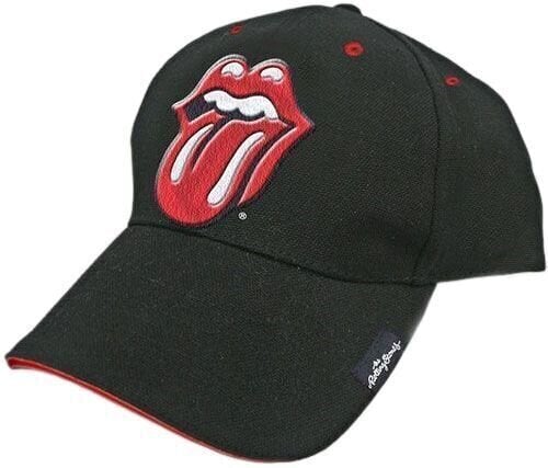 The Rolling Stones Classic Tongue Šiltovka Black UNI