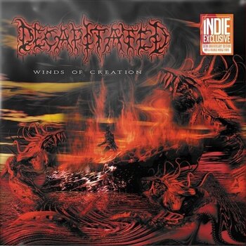 Disc de vinil Decapitated - Winds Of Creation (Indie Exclusive) (Anniversary Edition) (Red & Orange Coloured) (LP) - 1