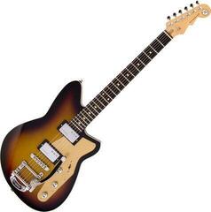 Electric guitar Reverend Guitars Jetstream HC Bigsby 3-Tone Sunburst Electric guitar