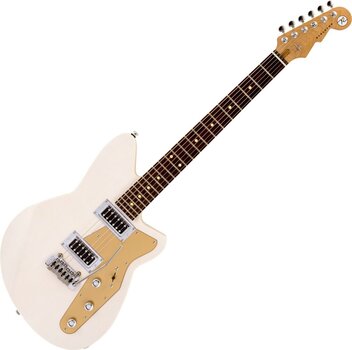 E-Gitarre Reverend Guitars Jetstream RB W Transparent White E-Gitarre - 1