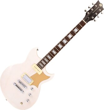 Електрогітара Reverend Guitars Sensei H90 Transparent White Електрогітара - 1