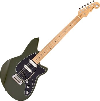 Električna gitara Reverend Guitars Six Gun TL Army Green Električna gitara - 1
