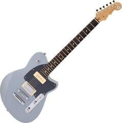 Sähkökitara Reverend Guitars Double Agent OG Metallic Silver Freeze Sähkökitara