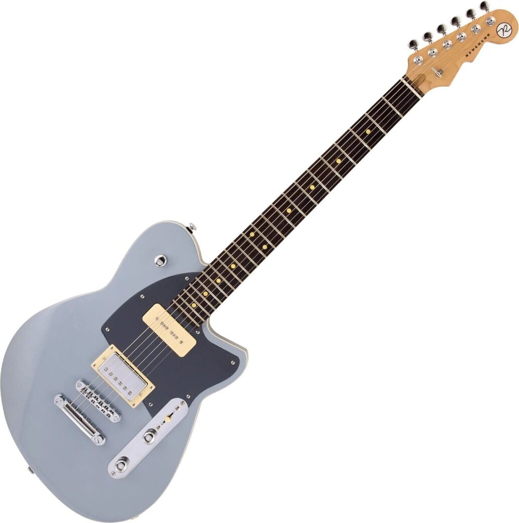 Reverend Guitars Double Agent OG Metallic Silver Freeze Electric