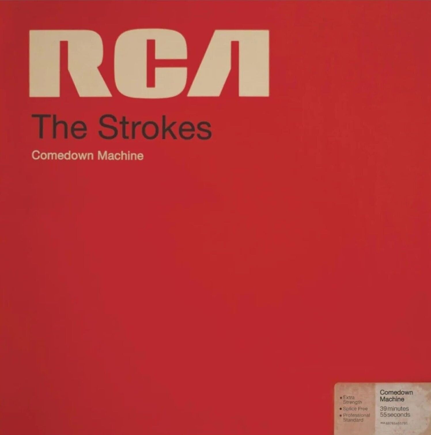 Vinyylilevy The Strokes - Comedown Machine (Limited Edition) (Reissue) (Yellow & Red Marbele Coloured) (LP)