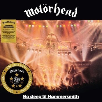 LP ploča Motörhead - No Sleep 'Til Hammersmith (50th Anniversary) (Poster) (Yellow & Black Coloured) (LP) - 1