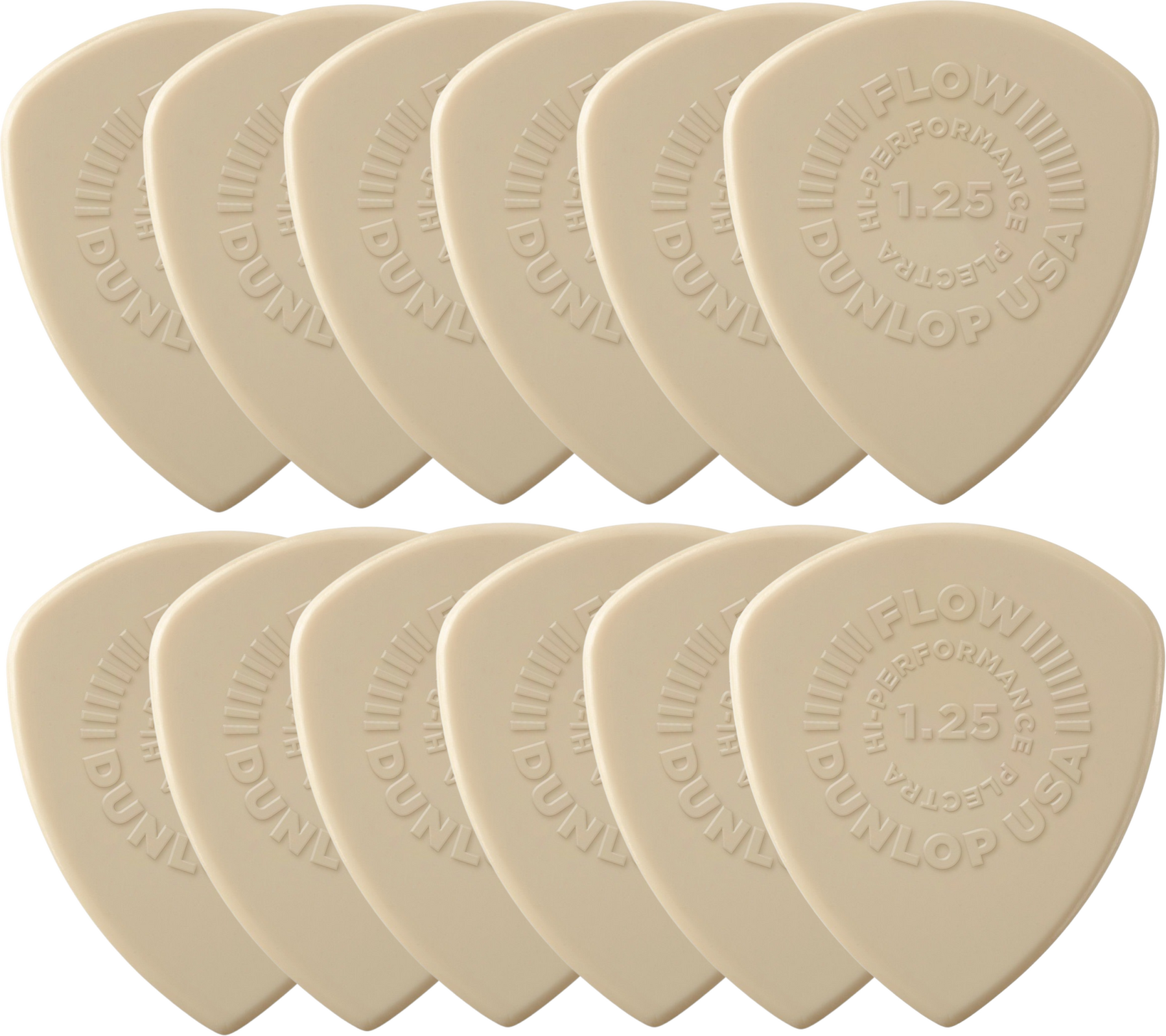 Trzalica / drsalica Dunlop 541P125 Flow Nylon 1.25 Player Pack Trzalica / drsalica