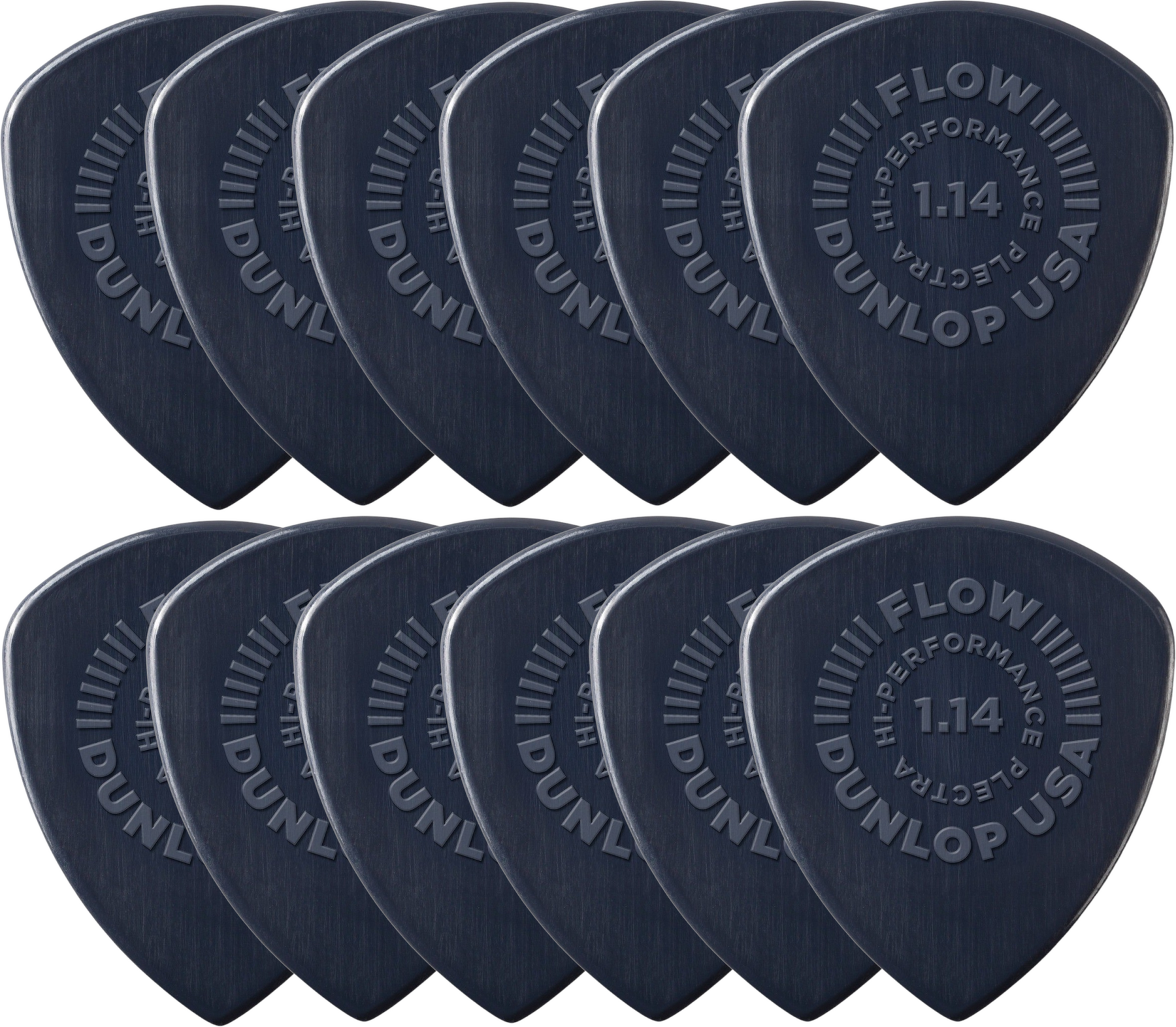 Trzalica / drsalica Dunlop 541P114 Flow Nylon 1.14 Player Pack Trzalica / drsalica