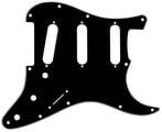 Fender 3-Ply 11-Hole Mount Stratocaster Black Kitarri varuosa (Nagu uus)
