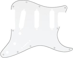 Pickguard Fender Stratocaster W/B/W 3-Ply Pickguard