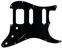 Pickguard Fender Stratocaster HSS 11-Hole Mount 3-Ply Black Pickguard