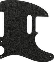 Pickguard Fender Waylon Jennings Leather Pickguard Black Pickguard