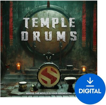 Audio biblioteka za sampler Soundiron Temple Drums (Digitalni proizvod) - 1