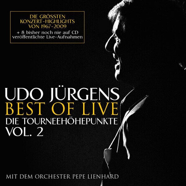Muzički CD Udo Jürgens - Best Of Live - Die Tourneehöhepunkte, Vol. 2 (2 CD)