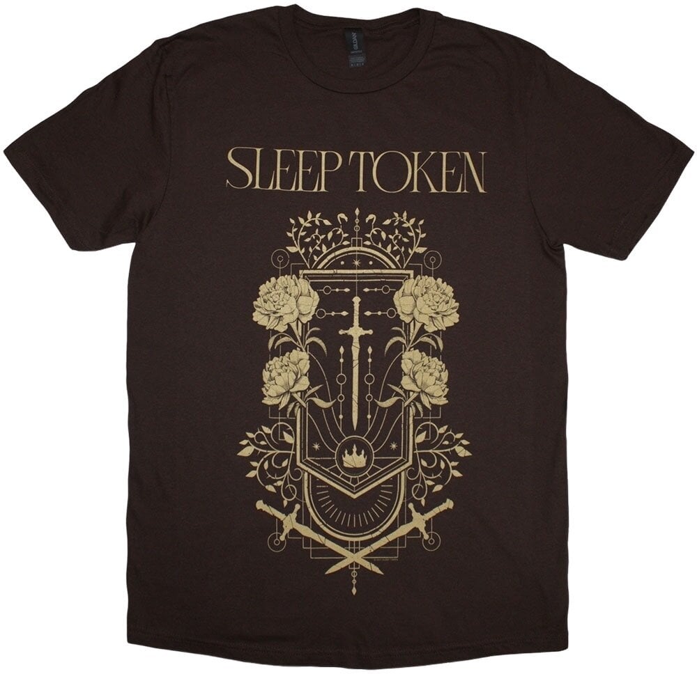 T-shirt Sleep Token T-shirt Damocles Brown S