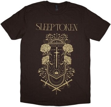 T-shirt Sleep Token T-shirt Damocles Brown S - 1