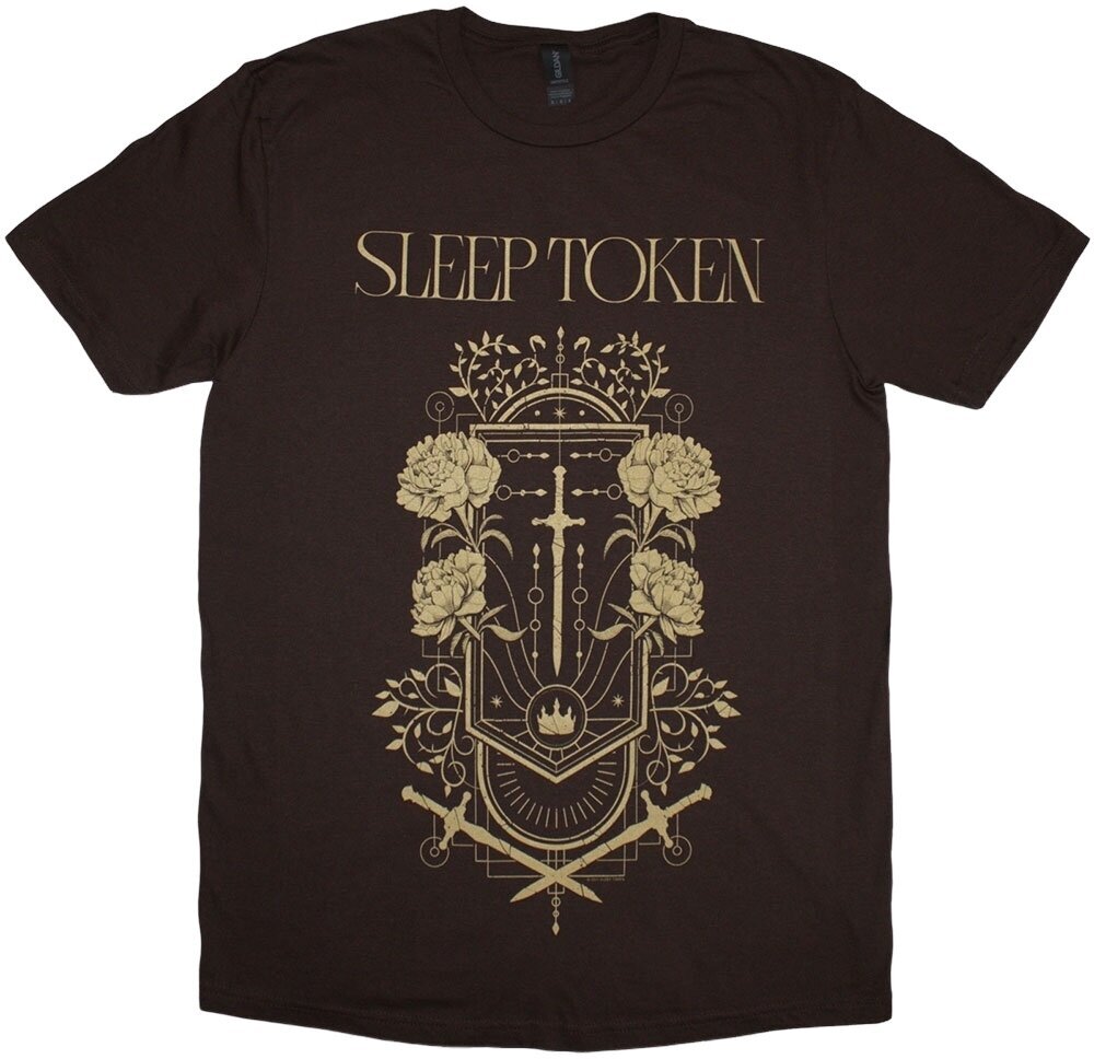T-Shirt Sleep Token Damocles Brown L T-Shirt