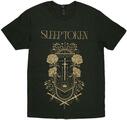Sleep Token Damocles Green XL T-särk