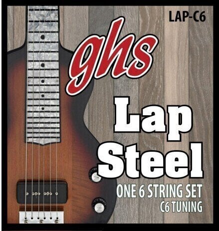 Struny pre gitaru GHS Lap Steel (LAP-C6) Struny pre gitaru