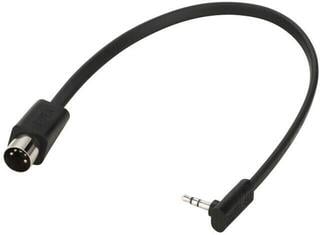 Câble MIDI RockBoard Flat TRS-MIDI Type A 30 cm Câble MIDI