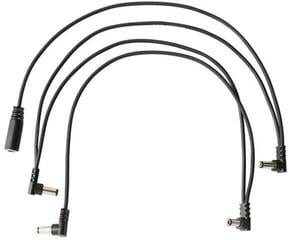 Câble d'alimentation RockBoard Flat Daisy Chain Angled 4 Outputs 120 cm Câble d'alimentation