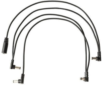 Tápkábel RockBoard Flat Daisy Chain Angled 4 Outputs 120 cm Tápkábel - 1