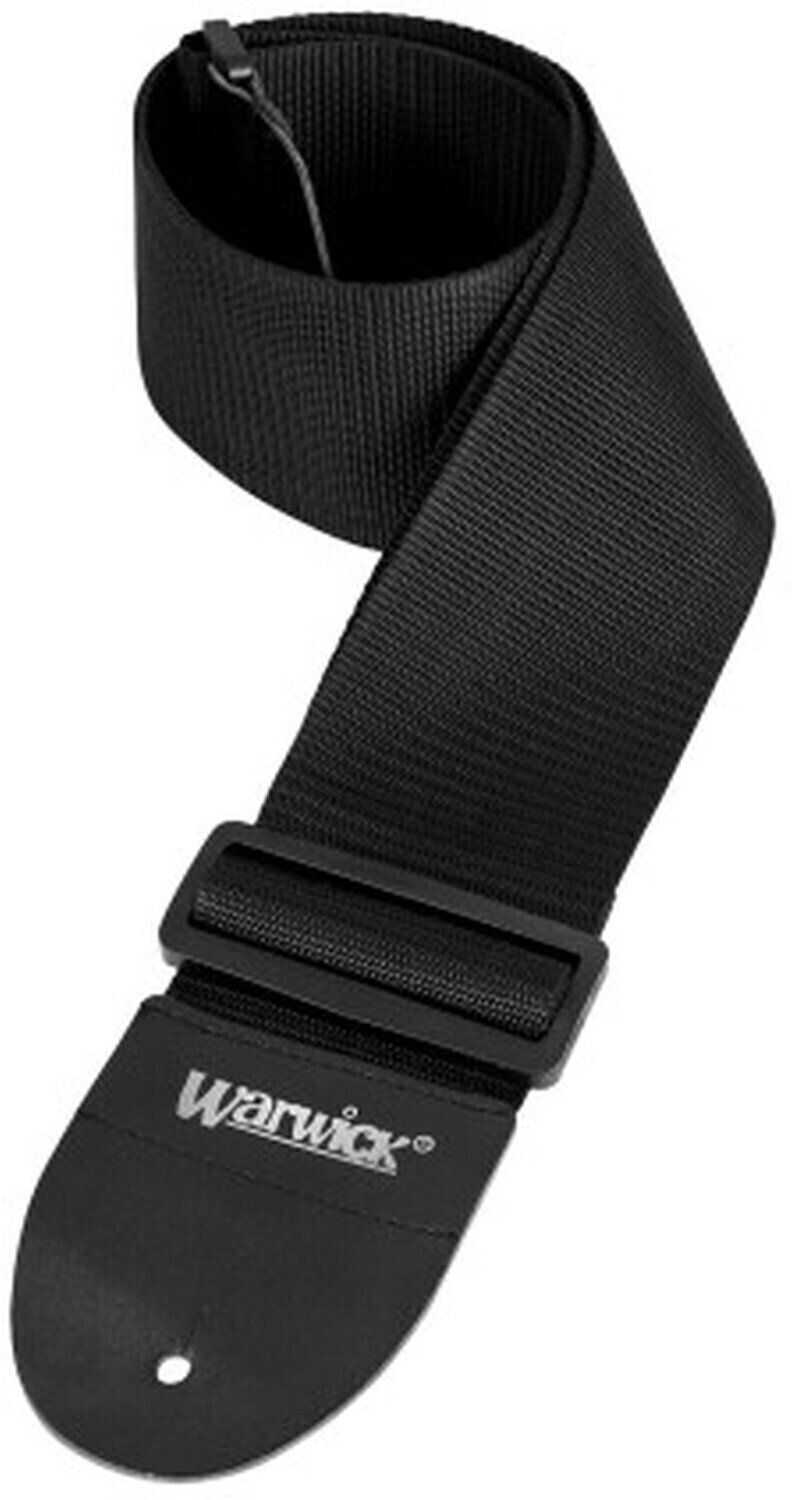 Колан за китара Warwick Nylon 80 mm Black Колан за китара
