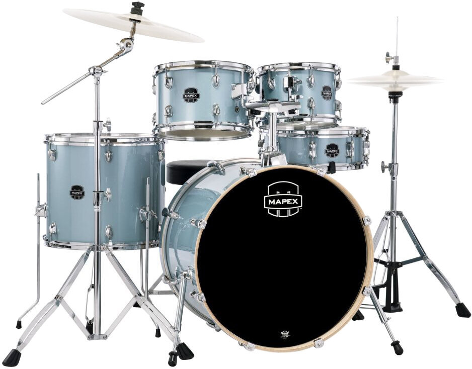 Zestaw perkusji akustycznej Mapex VE5044FTVJ Venus Aqua Blue Sparkle Zestaw perkusji akustycznej