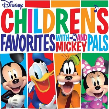 Disque vinyle Disney - Children's Favorites With Mickey & Pals OST (Red Coloured) (LP) - 1