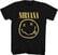 Shirt Nirvana Yellow Happy Face Black S Shirt