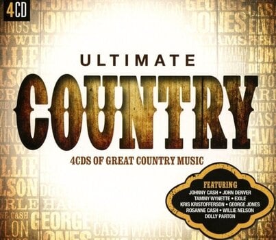 Musiikki-CD Various Artists - Ultimate Country (Digipak) (4 CD) - 1
