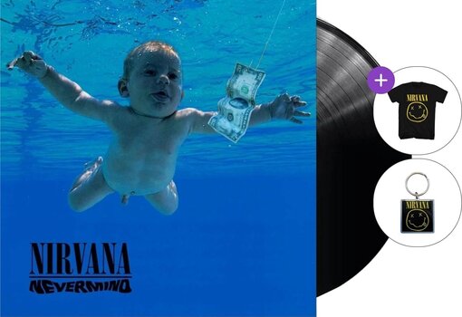 Zestaw prezentowy Nirvana - Nevermind (LP) SET M - 1