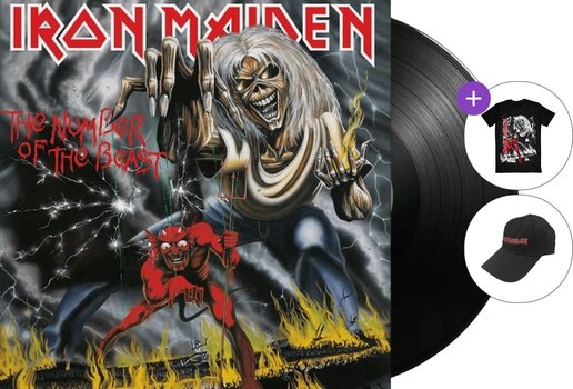 Kinkekomplekt Iron Maiden - The Number Of The Beast (LP) SET1 S - 1