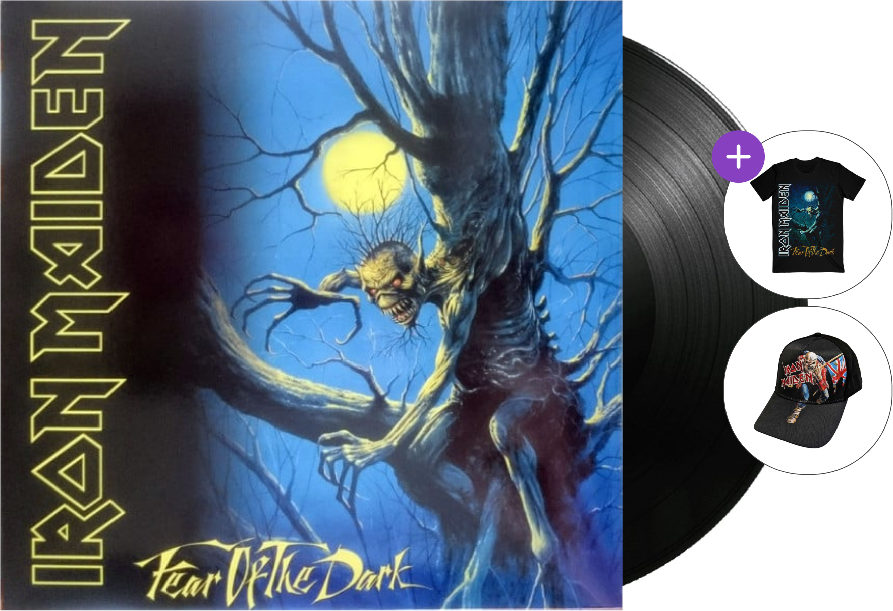 Σετ Δώρου Iron Maiden - Fear Of The Dark (LP) SET1 S