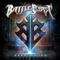 LP platňa Battle Beast - Steelbound (Indie Exclusive) (Gatefold Sleeve) (Blue & Black Marble Coloured) (LP)