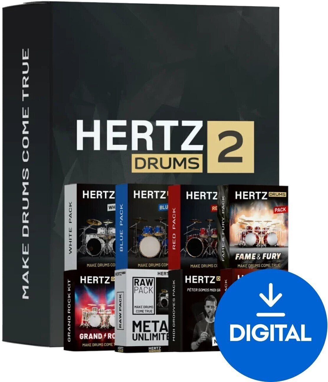 VST Instrument Hertz Drums Complete 1 (Дигитален продукт)