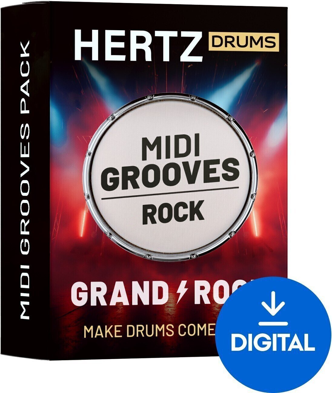 Библиотека със звукови ефекти Hertz Grand Rock MIDI Grooves (Дигитален продукт)
