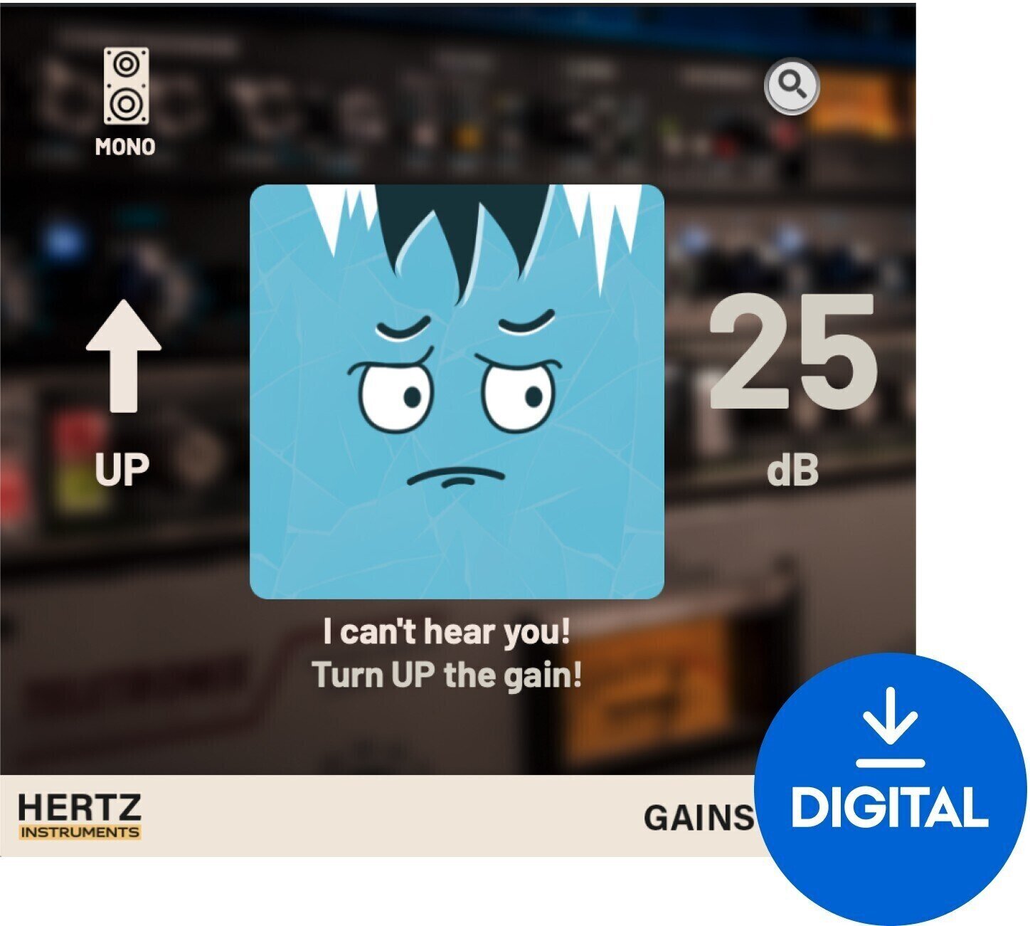 Programski plugin efekti Hertz GainStage Pro (Digitalni proizvod)