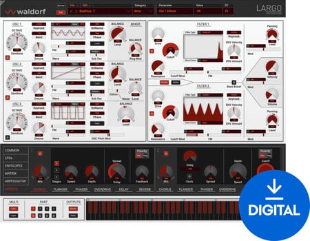 VST Instrument Waldorf Largo 2 (Digitális termék) - 1